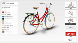 Bike configurator tool