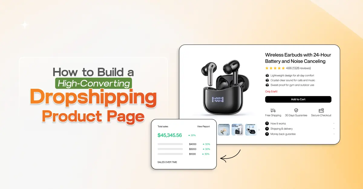 high converting dropshipping product pages