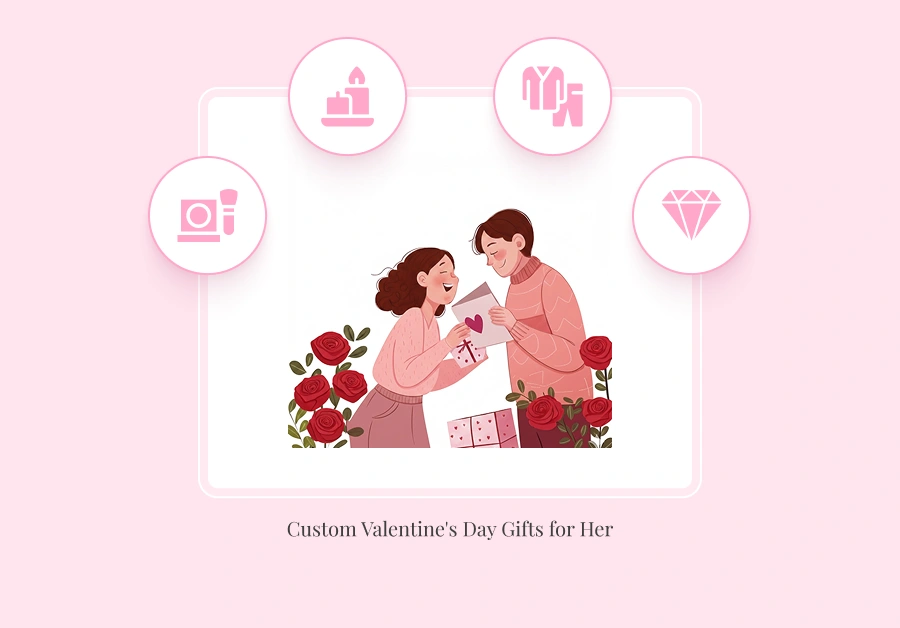 custom valentines day gift for her