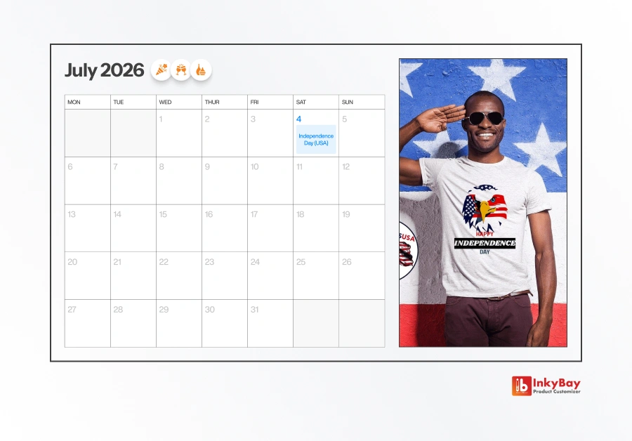 ecommerce calendar (july)