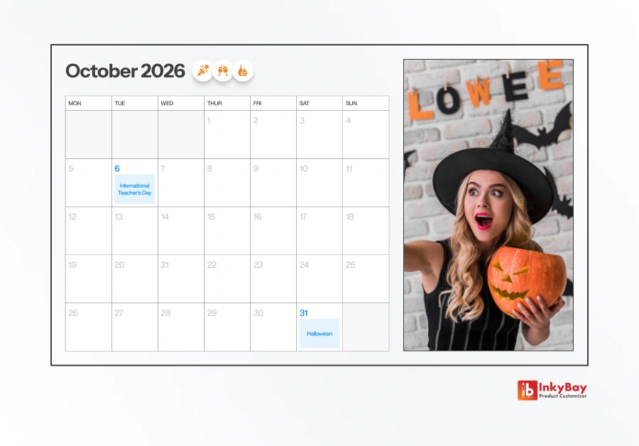 ecommerce calendar (october)