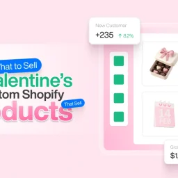 what to sell on valentine's day: sell custom products